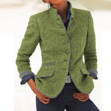 Alessia - Cardigan Elegante con Collo Alto