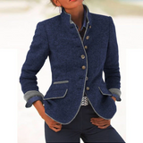 Alessia - Cardigan Elegante con Collo Alto