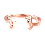Anello avvolgente Bassotto - Per l'amore del tuo cucciolo, immagine 4 - Emma e Gemma