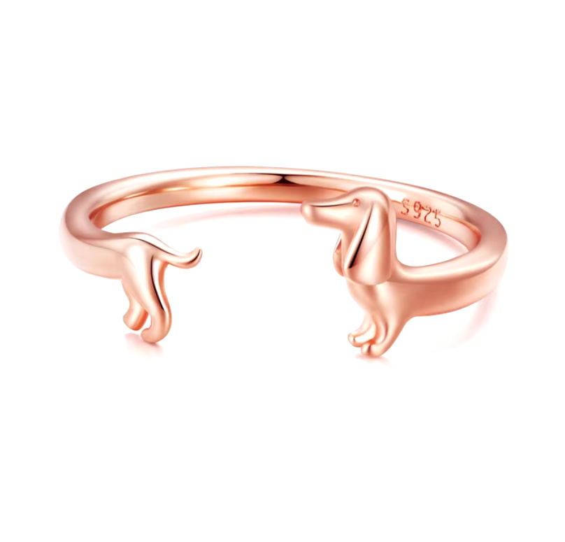 Anello avvolgente Bassotto - Per l'amore del tuo cucciolo, immagine 4 - Emma e Gemma