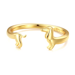 Anello avvolgente Bassotto - Per l'amore del tuo cucciolo, immagine 2 - Emma e Gemma