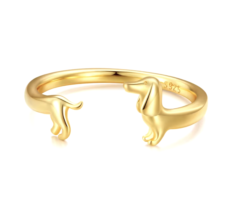 Anello avvolgente Bassotto - Per l'amore del tuo cucciolo, immagine 2 - Emma e Gemma