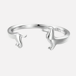 Anello avvolgente Bassotto - Per l'amore del tuo cucciolo - Emma e Gemma