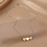 Collana a Tre Cuori in Oro, immagine 5 - Emma e Gemma