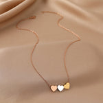 Collana a Tre Cuori in Oro, immagine 6 - Emma e Gemma