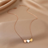 Collana a Tre Cuori in Oro, immagine 6 - Emma e Gemma