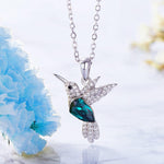 Collana Colibrì Scintillante con Zirconia, immagine 3 - Emma e Gemma