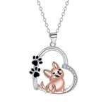Collana con Pendente a Forma di Cuore per Cani, immagine 2 - Emma e Gemma