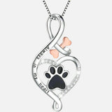 Collana Lucky Paw con Cuore, Osso & Infinito – Ciondolo “Sempre nel Mio Cuore”, immagine 2 - Emma e Gemma