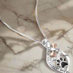 Collana Lucky Paw con Cuore, Osso & Infinito – Ciondolo “Sempre nel Mio Cuore” - Emma e Gemma