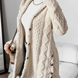 Valentina - Cappotto in Fleece con Cappuccio