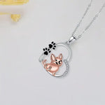 Collana con Pendente a Forma di Cuore per Cani, immagine 3 - Emma e Gemma