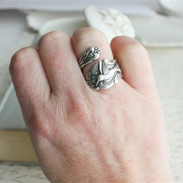 Anello Fiore Colibrì, immagine 5 - Emma e Gemma