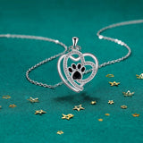 Collana Clavicola con Stampa di Zampa Carina - Emma e Gemma