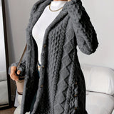 Valentina - Cappotto in Fleece con Cappuccio