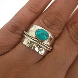 Anello a Banda Larga Turchese, immagine 2 - Emma e Gemma