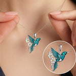 Bellissima Collana a Colibrì con Orecchini Bonus – Offerta a Tempo Limitato, immagine 3 - Emma e Gemma