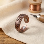 Anello in Rame a Petali - Kaja i Maja