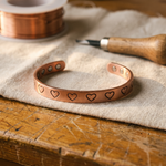 Bracciale in Rame Hearth - Emma e Gemma