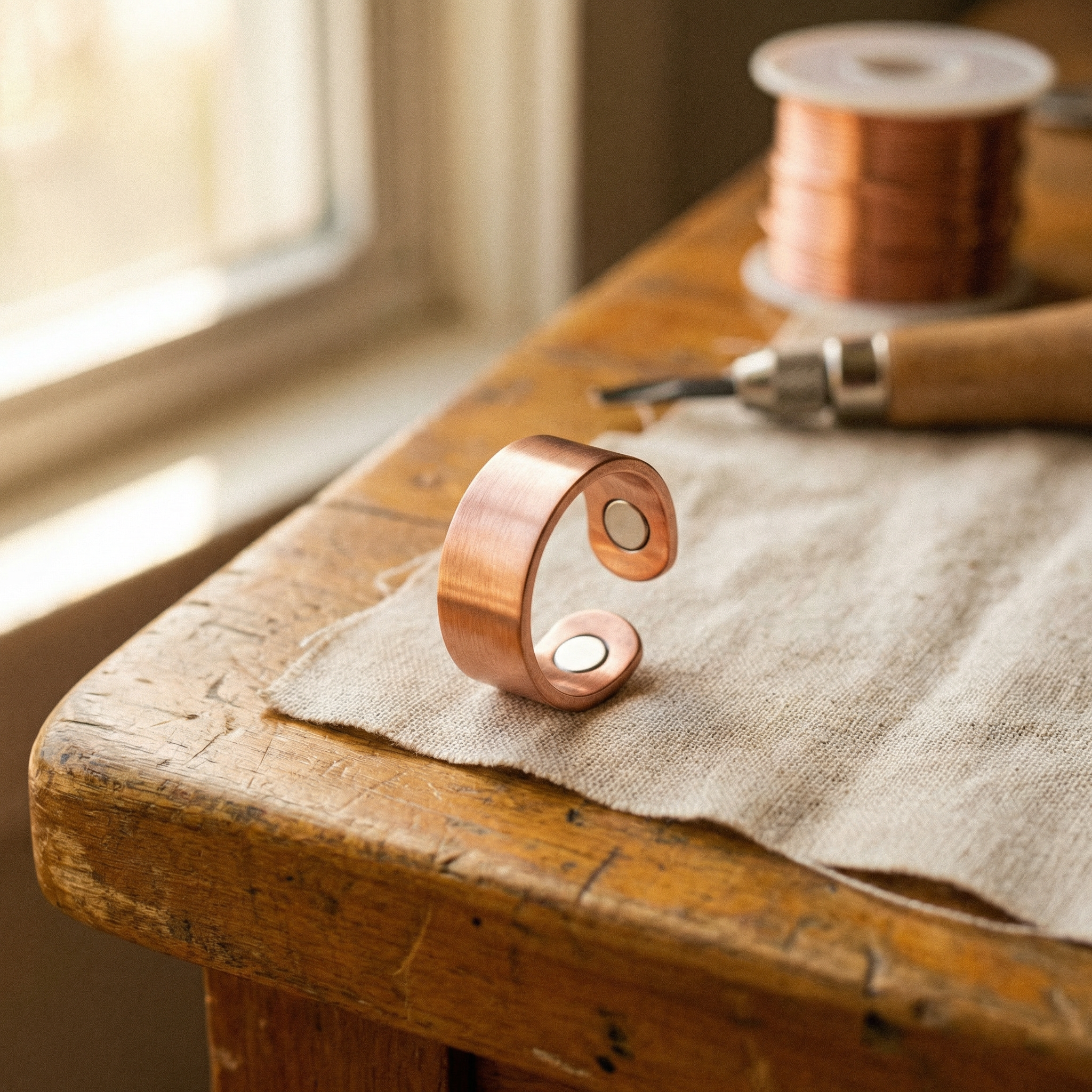 Anello in Rame Saldato - Emma e Gemma