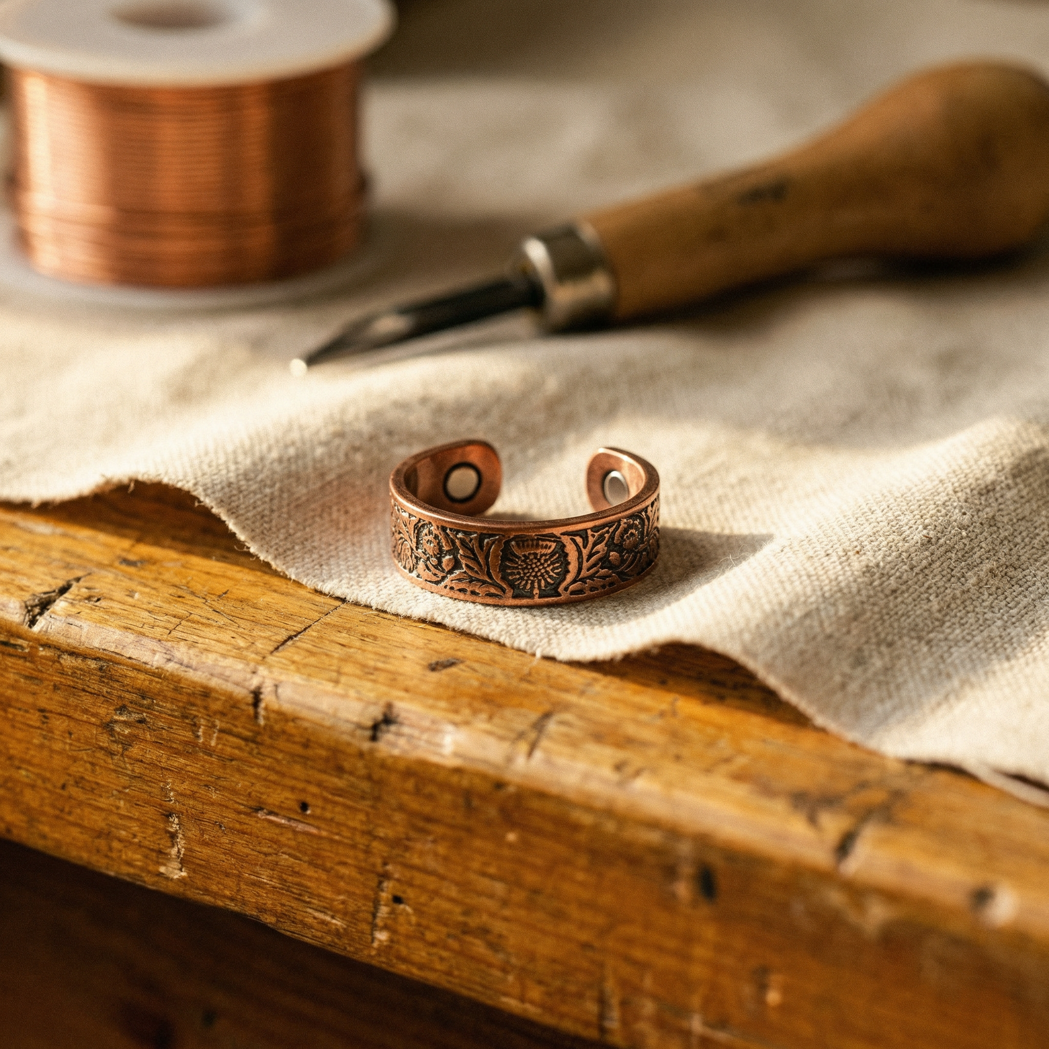 Anello in Rame Bole - Emma e Gemma