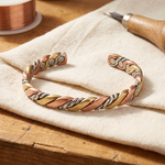 Bracciale in Rame e Pietra - Kaja i Maja