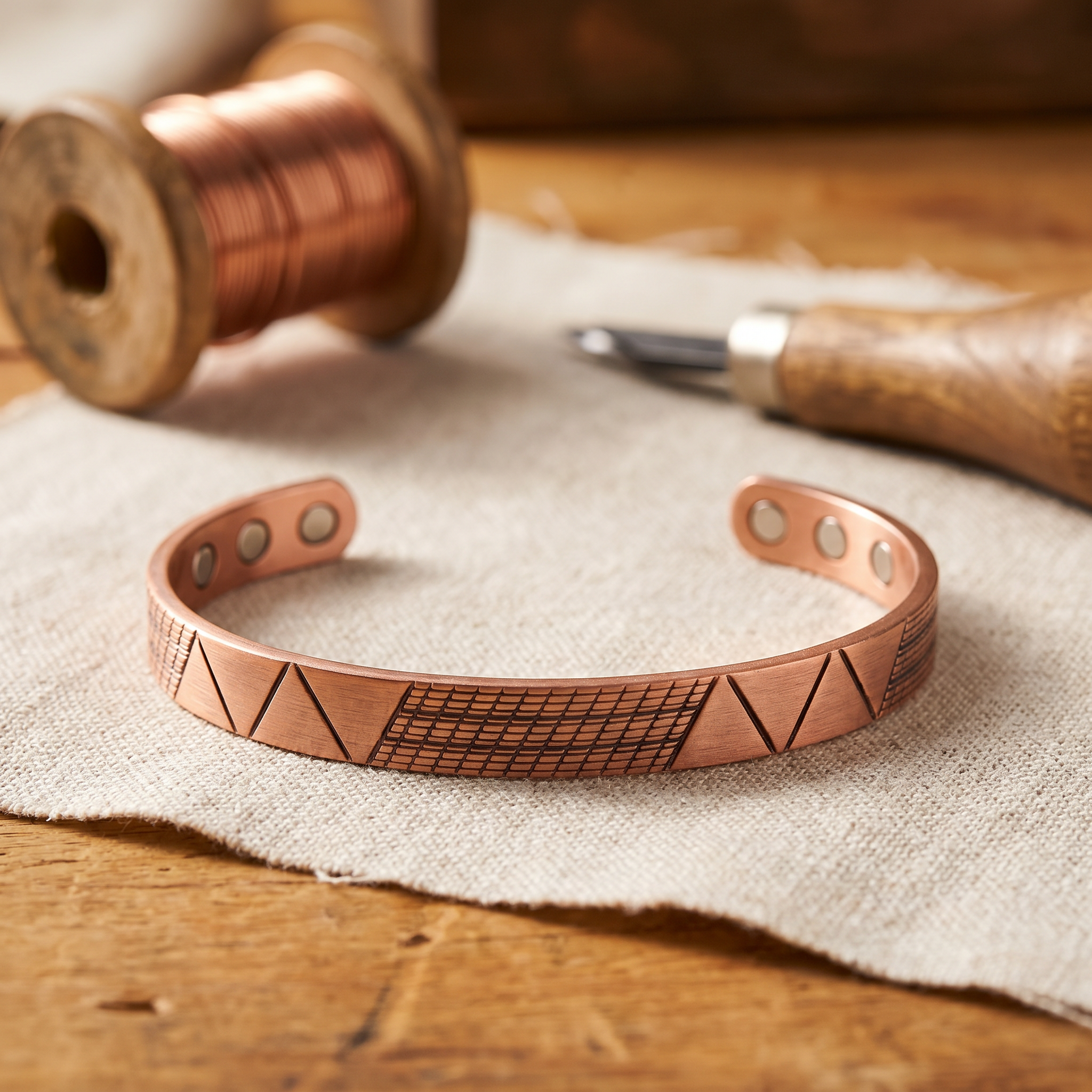 Bracciale in Rame Crest - Emma e Gemma