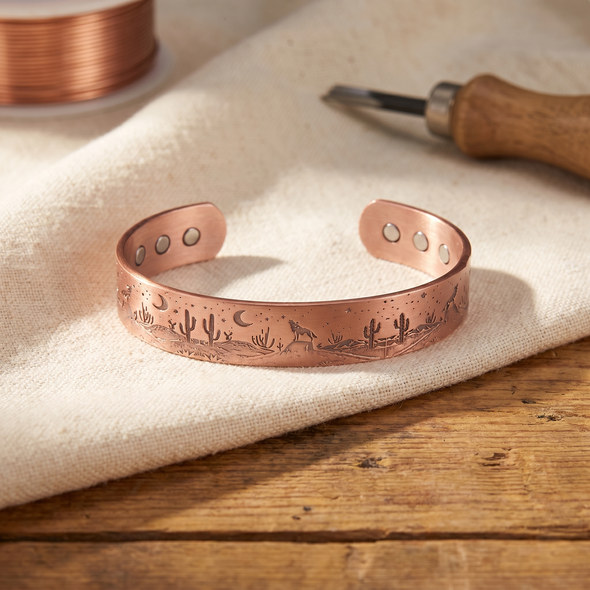 Bracciale in Rame Cove - Emma e Gemma