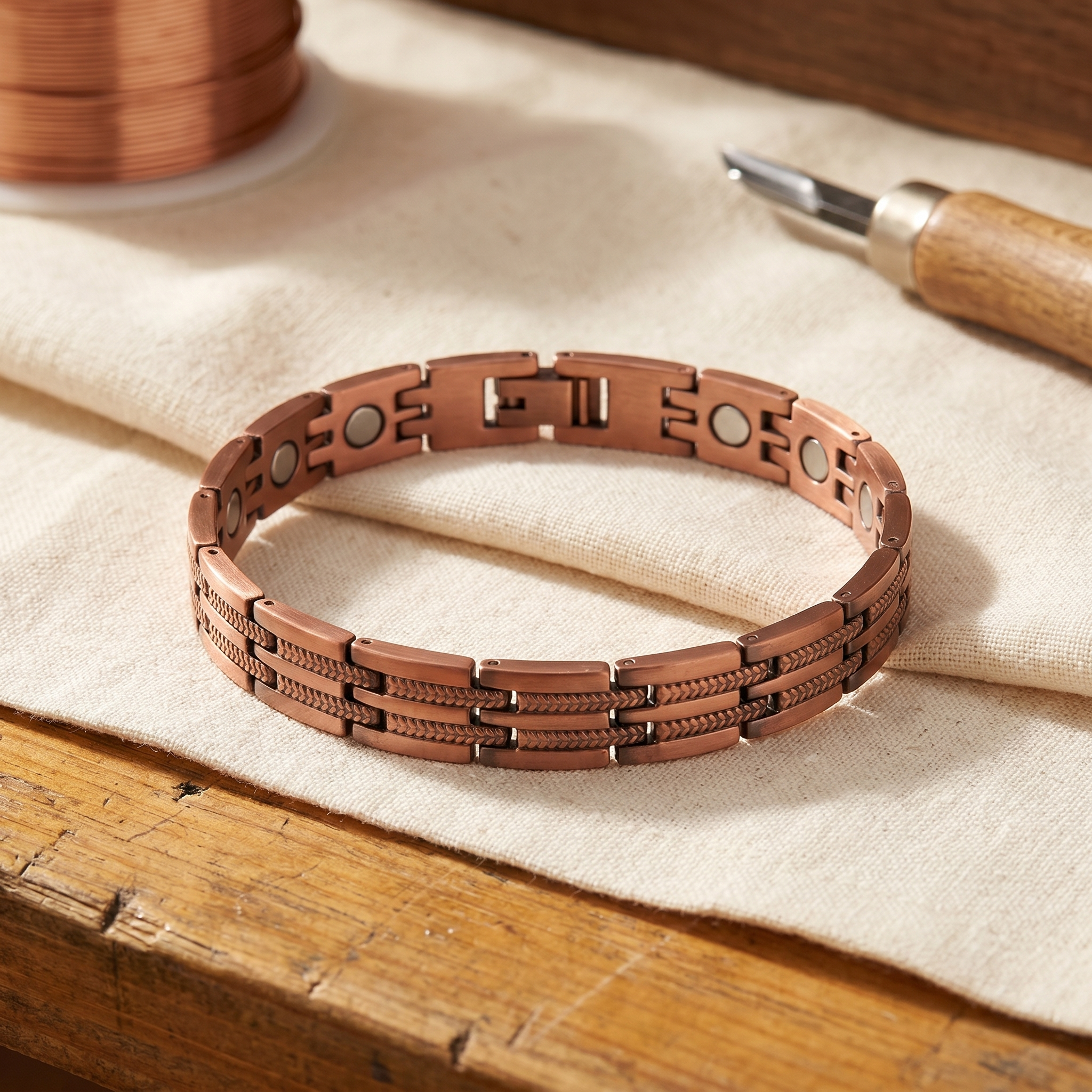 Bracciale in Rame per Uomo Pike - Emma e Gemma