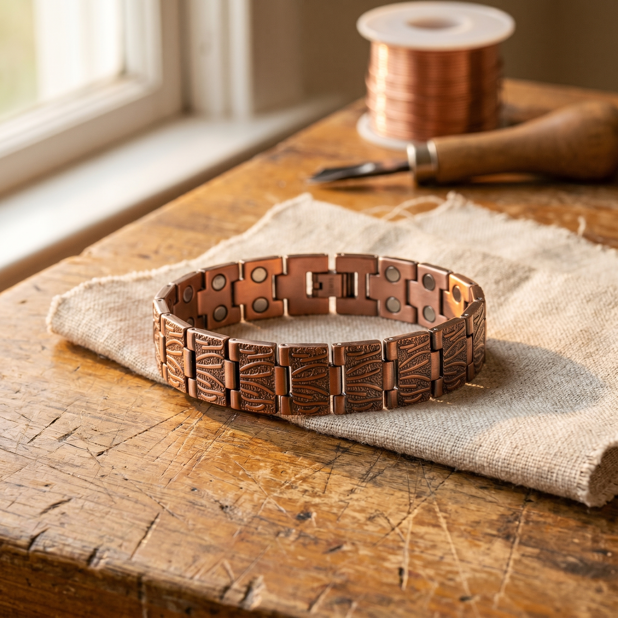 Bracciale in Rame per Uomo Grit - Emma e Gemma