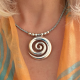 Collana Vintage a Spirale in Argento - Emma e Gemma