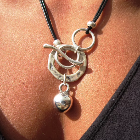 Collana d'argento vintage - Emma e Gemma