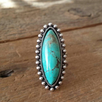 Anello in Pietra Turchese Vintage - Emma e Gemma
