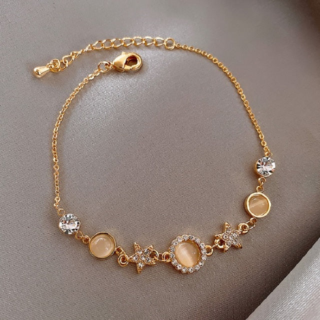 Bracciale in Cristallo a Stella Elegante - Emma e Gemma