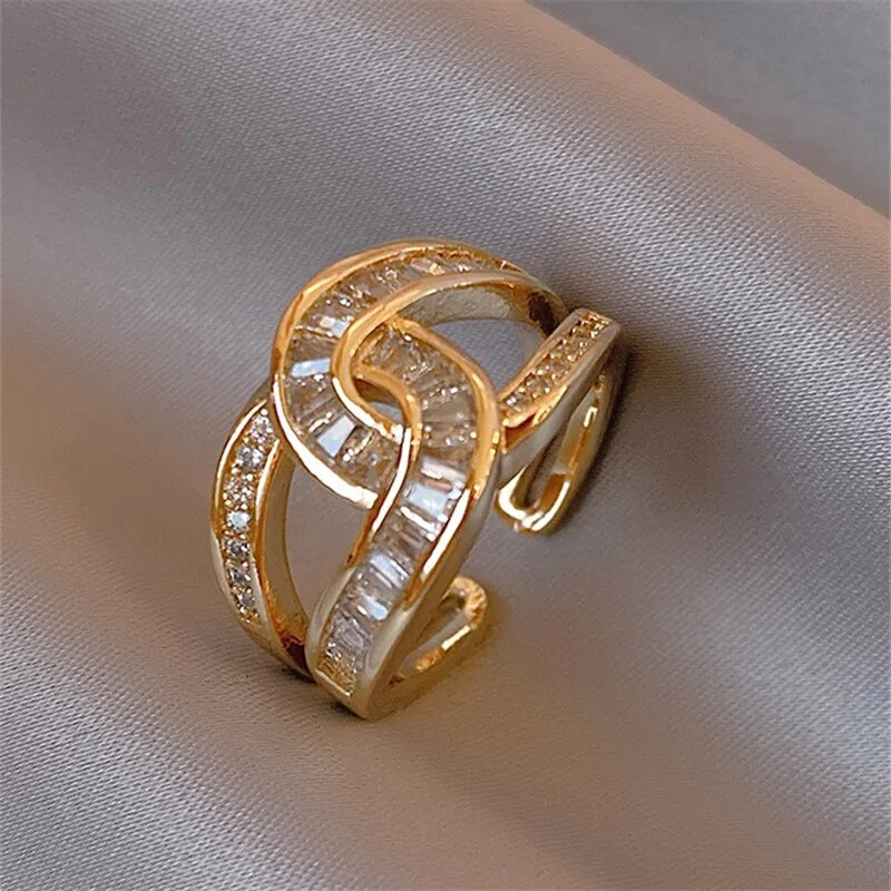 Anello Elegante Annodato - Emma e Gemma