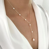 Collana con Pendente di Perle Vintage - Emma e Gemma