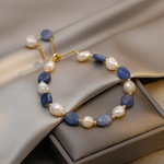 Bracciale Elegante con Perla Oceanica | Gioielli Sostenibili Ispirati all'Oceano - Emma e Gemma