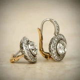 Orecchini d'Argento Vintage con Zirconia - Emma e Gemma