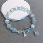Bracciale Elegante in Cristallo Blu - Emma e Gemma