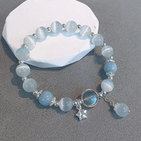 Bracciale Elegante in Cristallo Blu - Emma e Gemma