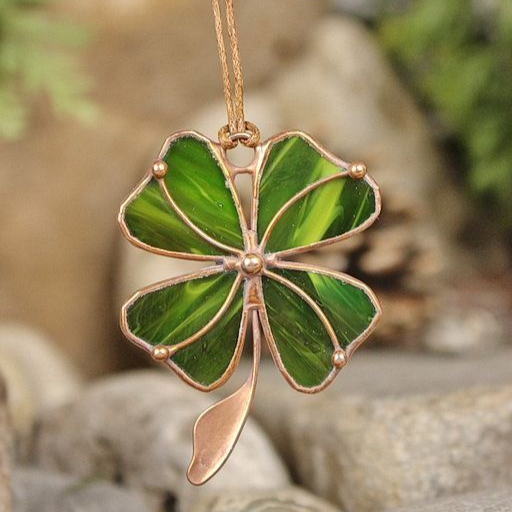 Collana Trifoglio Verde - Kaja i Maja