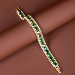 Bracciale Verde Elegante - Emma e Gemma