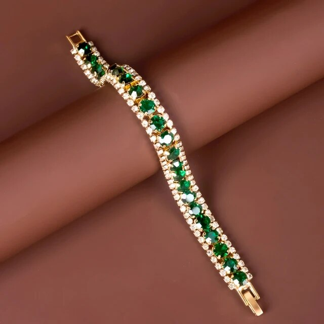 Bracciale Verde Elegante - Emma e Gemma