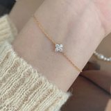 Bracciale in Zirconia Dorata - Emma e Gemma
