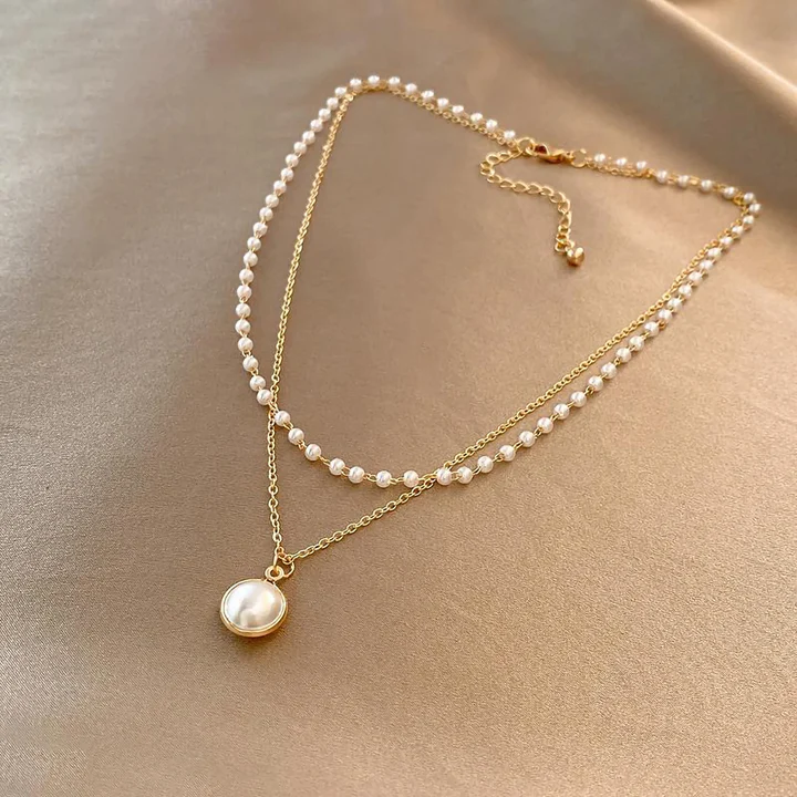 Collana con Pendente di Perla Elegante - Emma e Gemma