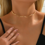 Collana Dorata Vintage Sottile - Emma e Gemma