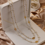Collana Elegante in Oro e Perle - Emma e Gemma