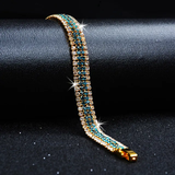 Bracciale Elegante Verde Brillante - Emma e Gemma