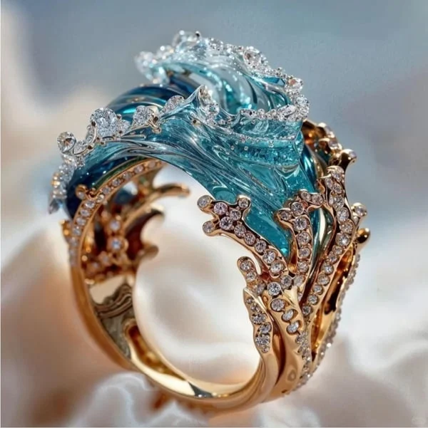 Anello Giuramento degli Oceani | Gioielli Sostenibili Ispirati all'Oceano - Emma e Gemma