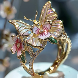 Anello Floreale Vintage Oro Canifis - Emma e Gemma